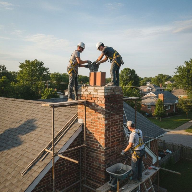 Local Chimney Repair pros at work